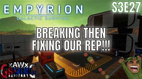 This can easily happen if you have no armor (no jetpack), no drill, can't. . Empyrion reputation command